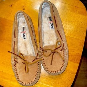 Minnetonka moccasins size 9 brand new